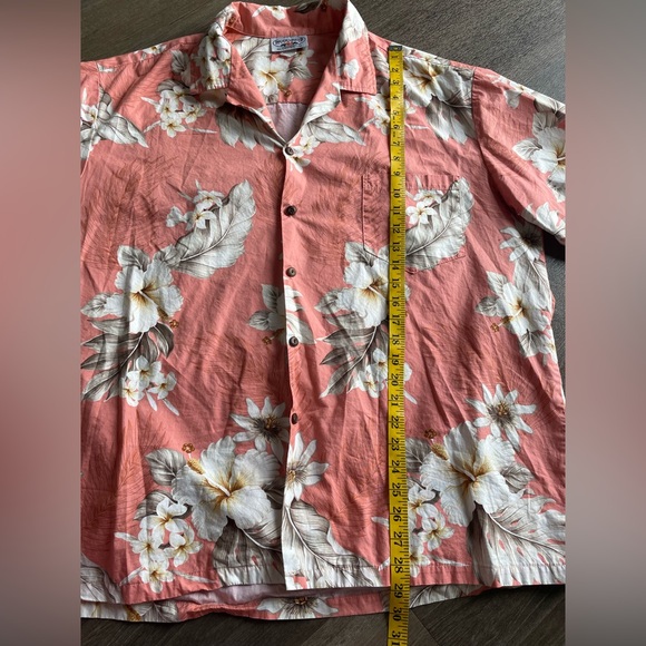 Pacific Legend Shirt Mens 2XL Hawaiian Aloha Cotton Floral Made USA Resort Beach - Picture 8 of 16